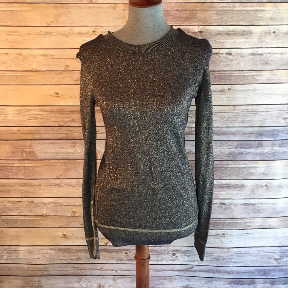 Long Sleeve Sparkle Sweater